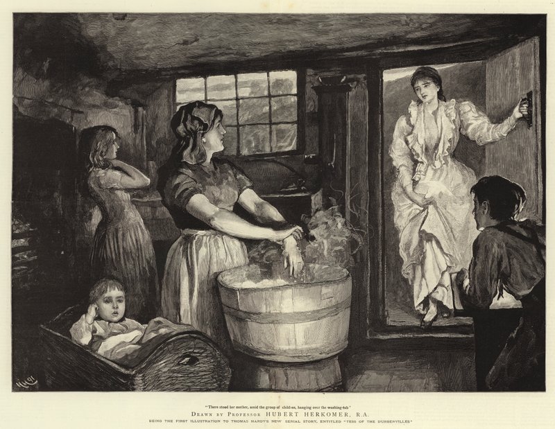 Tess do D&39;Urbervilles de Hubert von Herkomer
