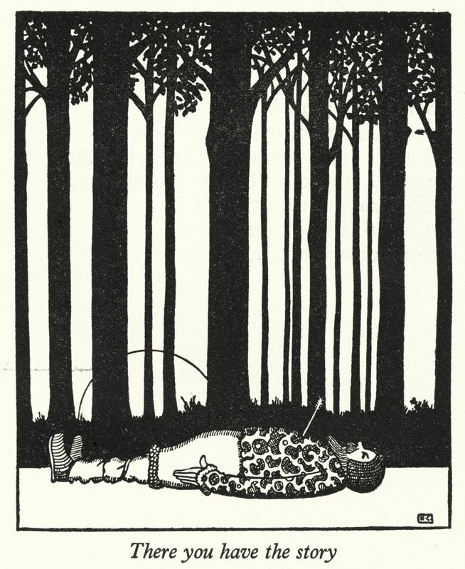 Aí tem a história (litho) de Hugh Chesterman