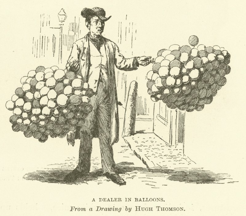Um revendedor em balões de Hugh Thomson
