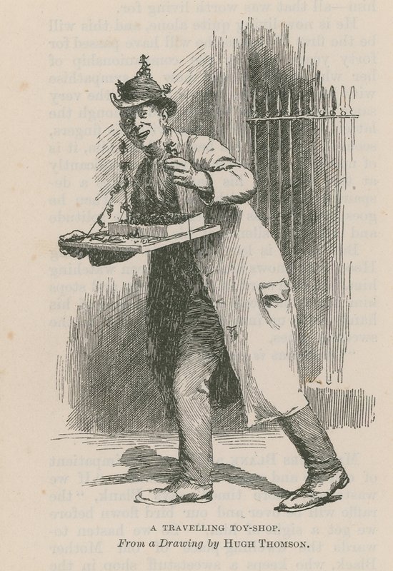 Uma loja de brinquedos itinerante de Hugh Thomson