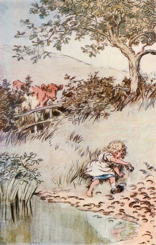 Aqui sentado Eppie de Hugh Thomson