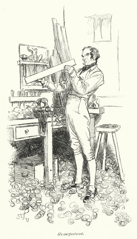 Ilustração para Persuasão de Jane Austen (litho) de Hugh Thomson