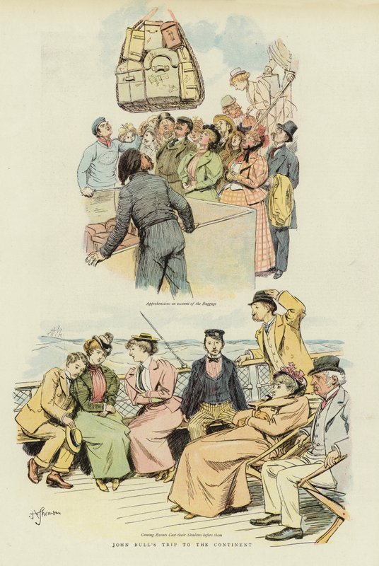 Viagem de John Bull ao continente de Hugh Thomson