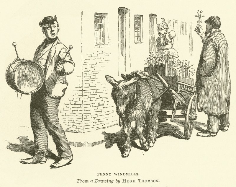 Moinhos de vento de Hugh Thomson