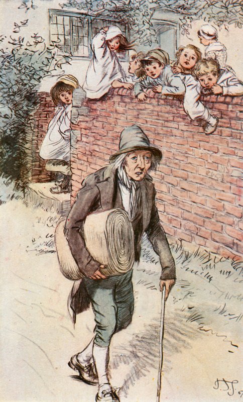 Os Filhos sempre o chamavam de Velho Mestre Marner de Hugh Thomson