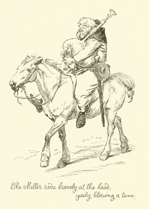 O Moinho (litho) de Hugh Thomson