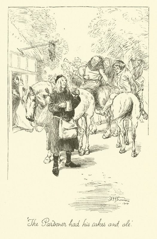 O Perdoador (litho) de Hugh Thomson