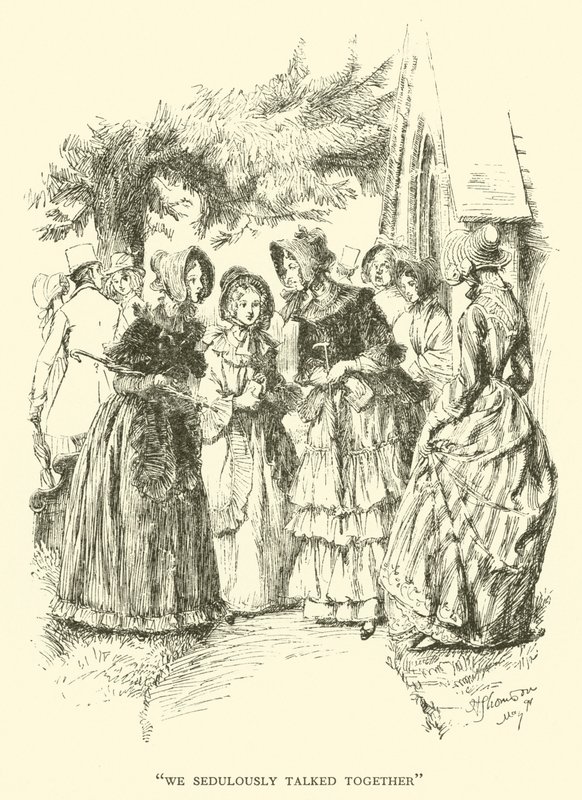 Nós Falámos Sedutamente Juntos (gravura) de Hugh Thomson