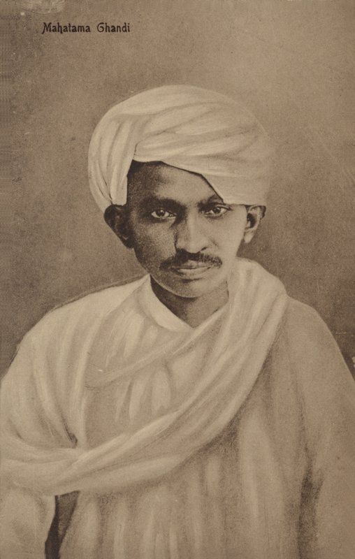 Mahatma Gandhi de Indian photographer