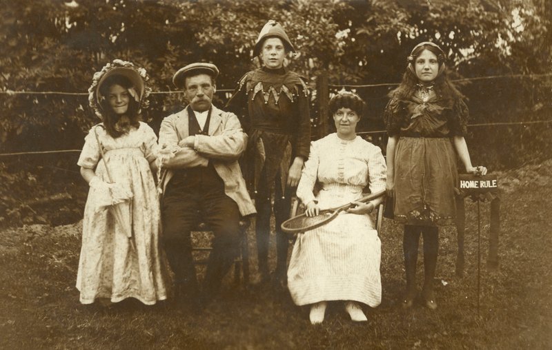 Família, desgastar, fantasia, vestido de Irish Photographer