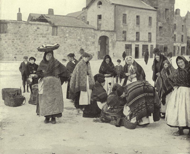 Fishmarket, Galway (foto a p/b) de Irish Photographer