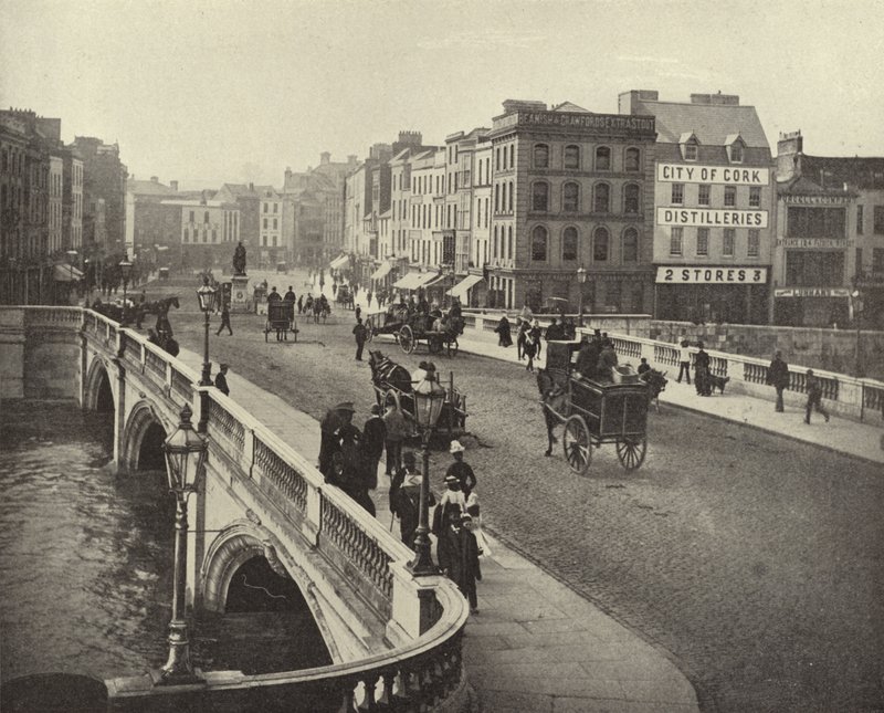 Ponte de São Patrício, Cork (foto a p/b) de Irish Photographer