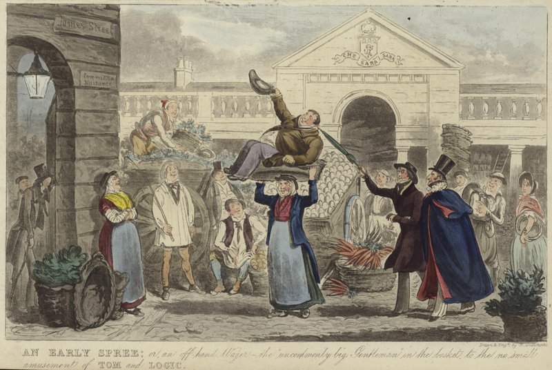 Um primeiro Spree de Isaac Robert Cruikshank