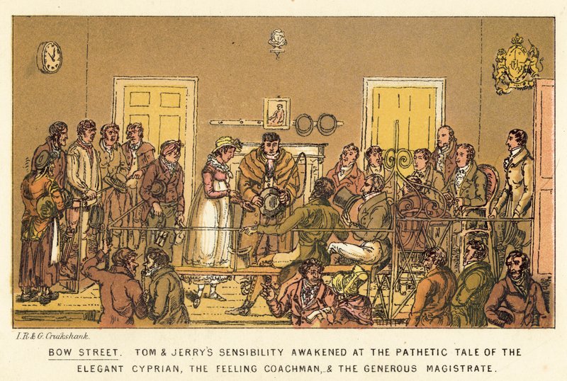 Bow Street de Isaac, Robert and George Cruikshank