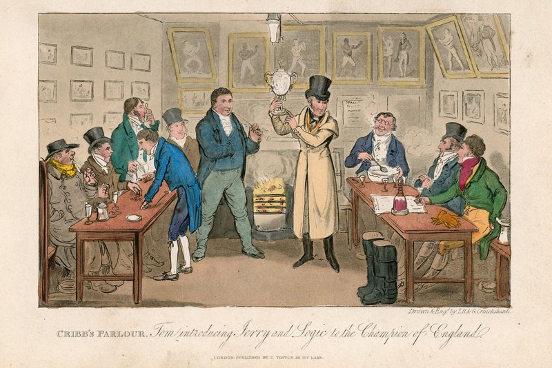 Salão do Cribb de Isaac, Robert and George Cruikshank