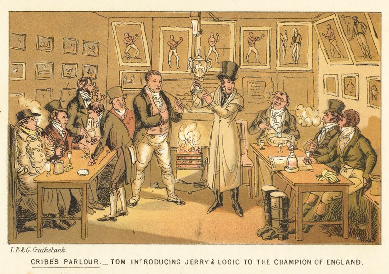 Cribbs Parlour de Isaac, Robert and George Cruikshank