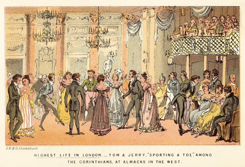 Maior Vida em Londres de Isaac, Robert and George Cruikshank