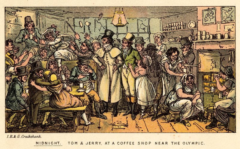 Meia noite de Isaac, Robert and George Cruikshank