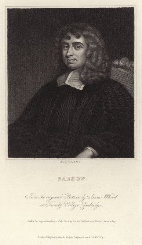 Retrato de Isaac Barrow de Isaac Whood