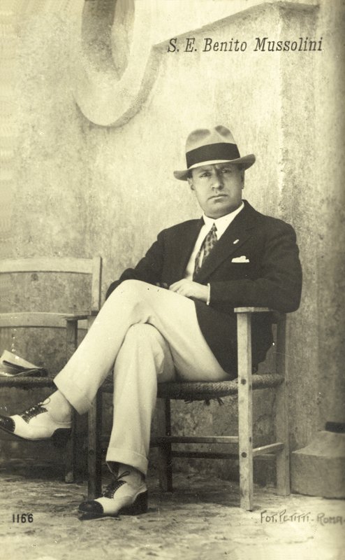 Benito Mussolini de Italian Photographer