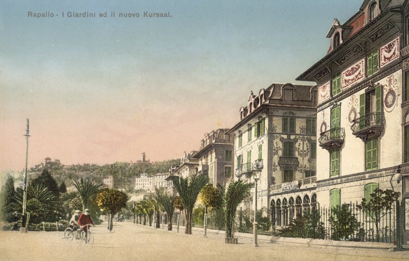 Rapallo, os jardins e o novo Kursaal de Italian Photographer