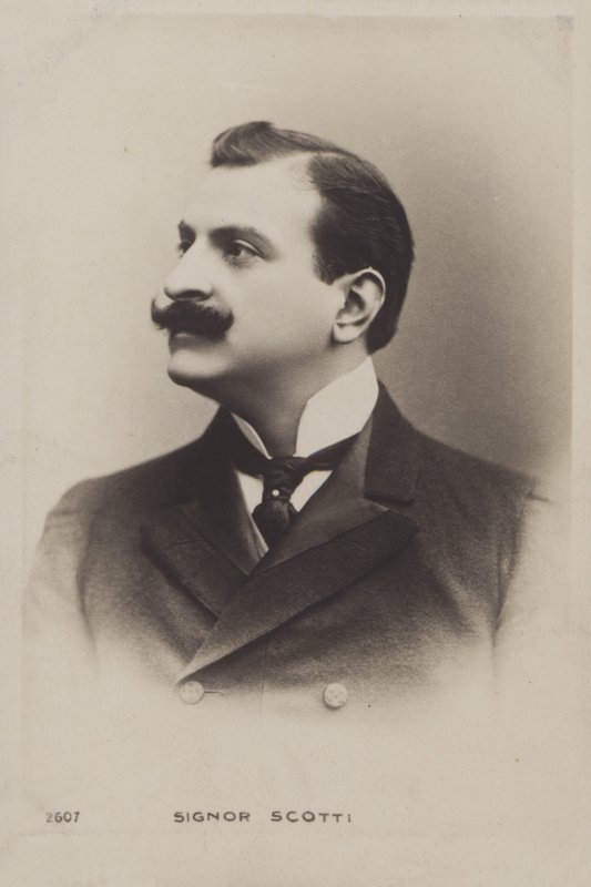 Antonio Scotti, barítono operístico italiano de Italian Photographer