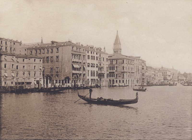 Grand Canal, Hotéis (foto a p/b) de Italian Photographer