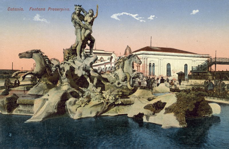 Catânia, Itália, Fontana Proserpina de Italian Photographer