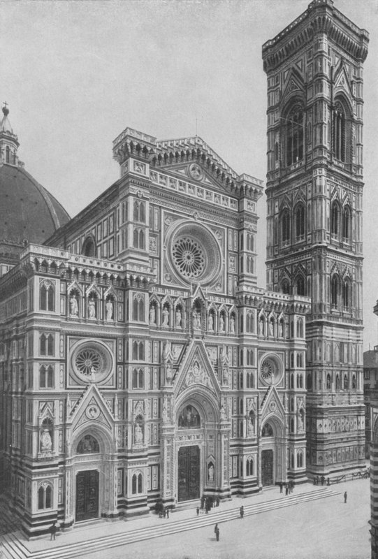 Florença, Duomo e Campanile de Italian Photographer