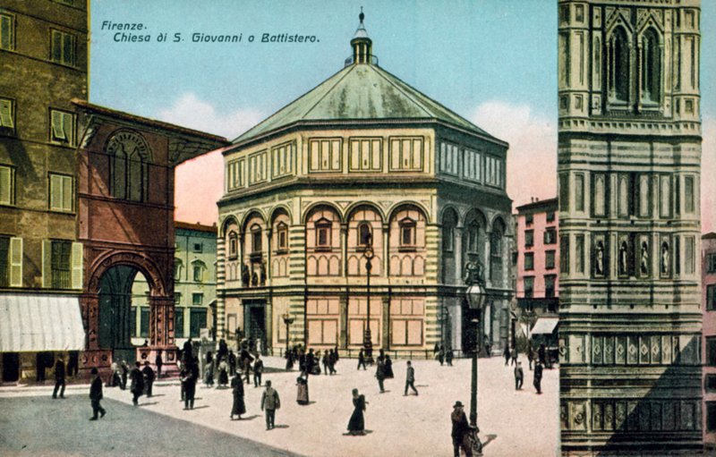 Florença, Igreja de San Giovanni ou Batistério de Italian Photographer
