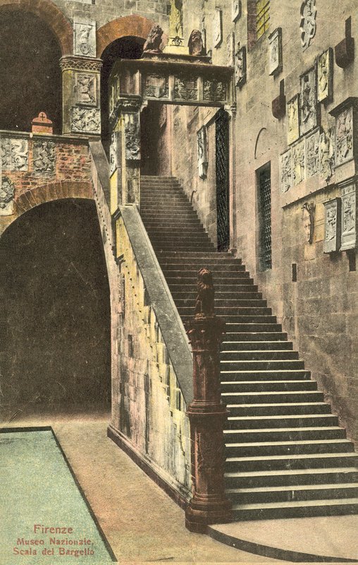 Florença, Itália, Bargello, Escadaria de Italian Photographer