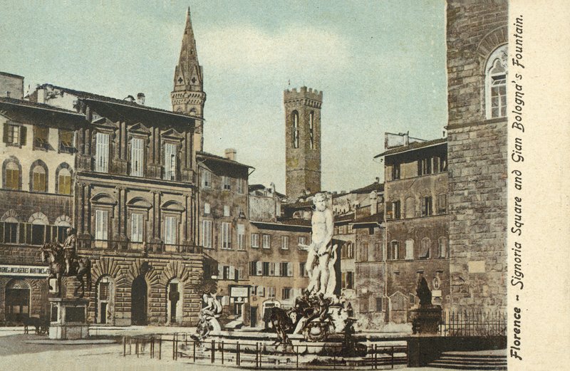 Florença, Itália, Piazza Signoria de Italian Photographer