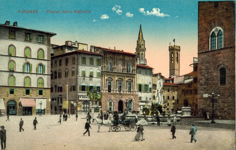 Florença, Piazza Della Signoria de Italian Photographer