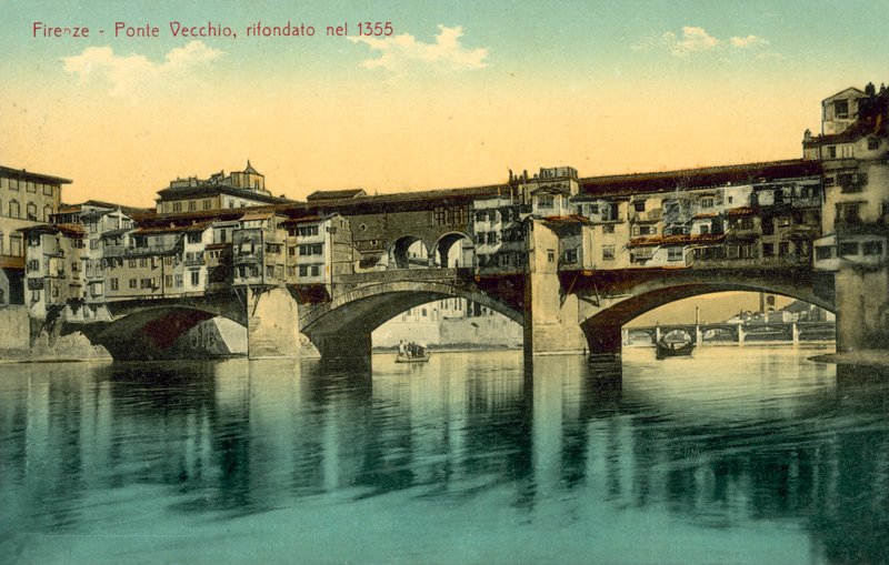 Florença, Ponte Vecchio de Italian Photographer