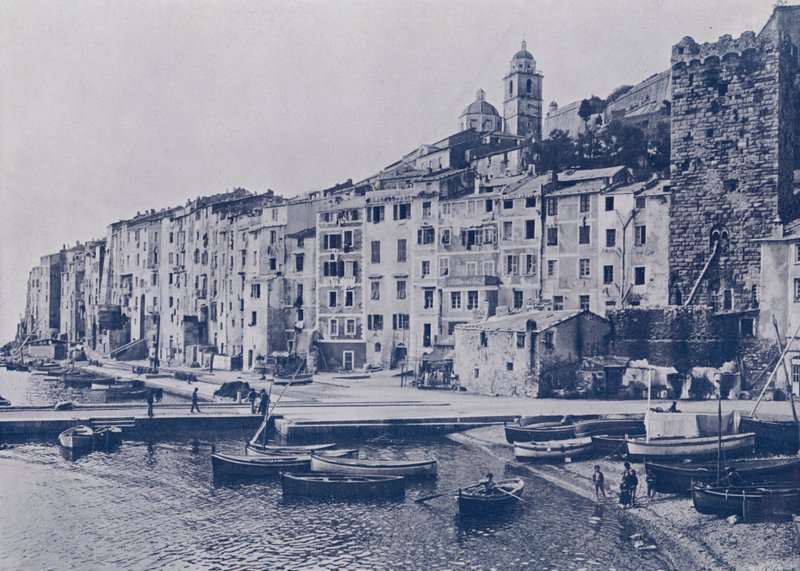 Itália: Golfe de la Spezia, Portovenere (foto a p-b) de Italian Photographer