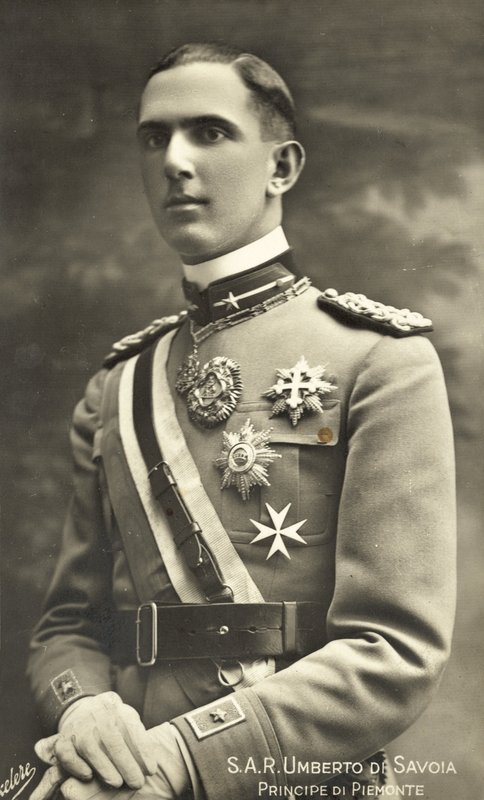 Rei Umberto II da Itália de Italian Photographer