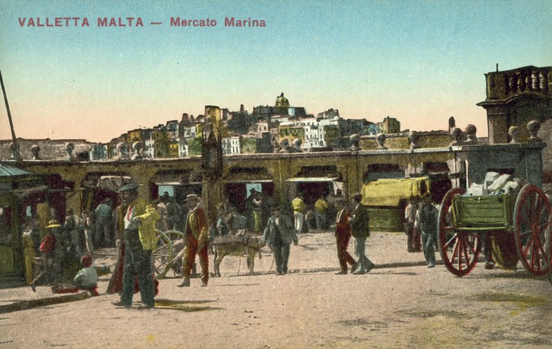 Mercado da Marina, Valletta (foto a cores) de Italian Photographer