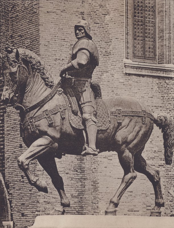 Monumento A Colleoni (foto a p/b) de Italian Photographer