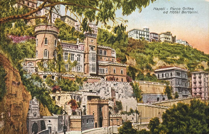Nápoles, Itália, Grifeo Park, Hotel Bertolini de Italian Photographer