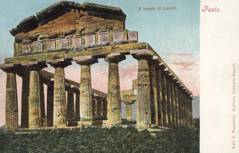 Pesto, Itália, O Templo De Ceres de Italian Photographer