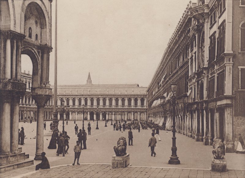 Piazza S Marco Dai Leoncini (foto a p/b) de Italian Photographer