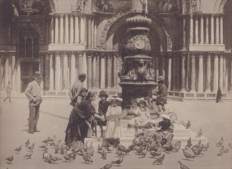 Pombos (foto a p/b) de Italian Photographer