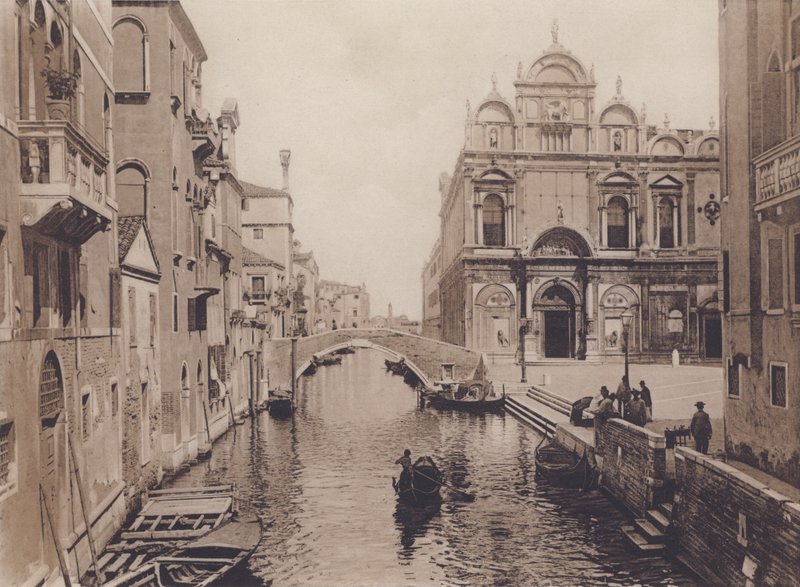 Rio Dei Mendicanti (foto a p/b) de Italian Photographer