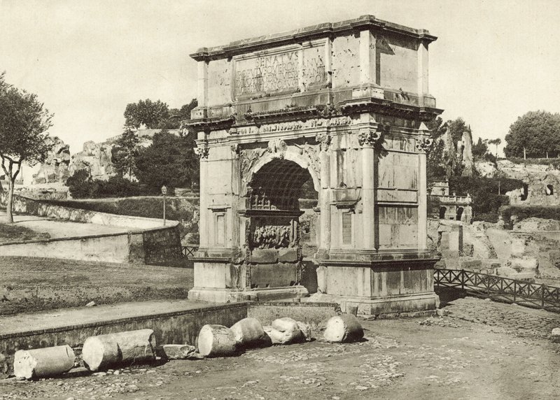 Fórum Romano, Arco de Tito de Italian Photographer