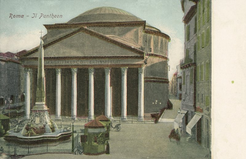Roma, Itália, o Panteão de Italian Photographer
