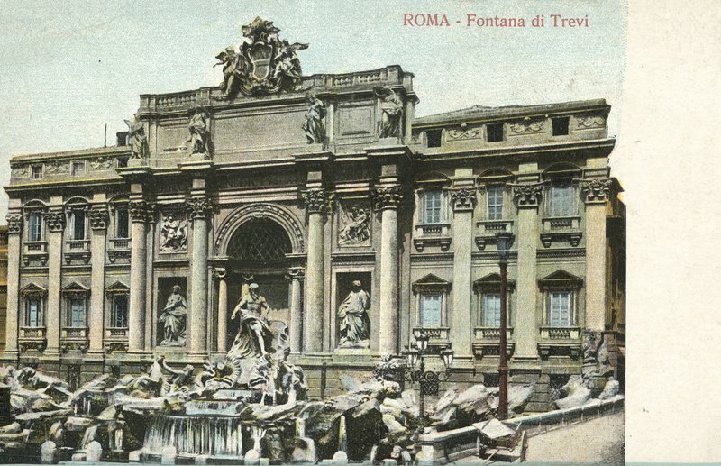 Roma, Itália, Fontana di Trevi de Italian Photographer