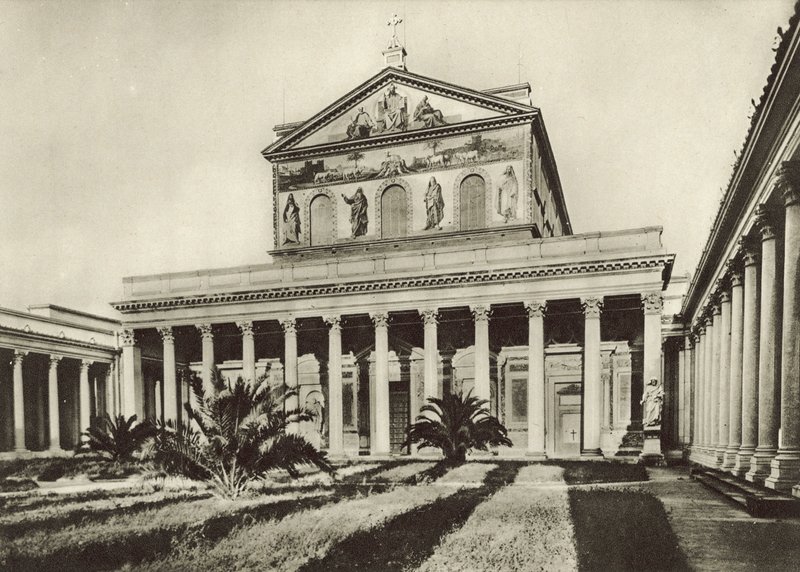 S Pauls Basilica, Fachada de Italian Photographer