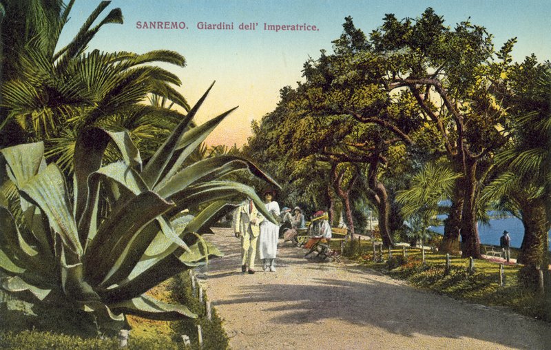 San Remo, Itália, Del Imperatrice Gardens de Italian Photographer