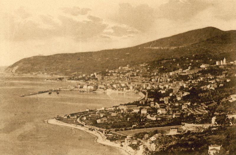 San Remo, Panorama de Poggio (foto a p/b) de Italian Photographer