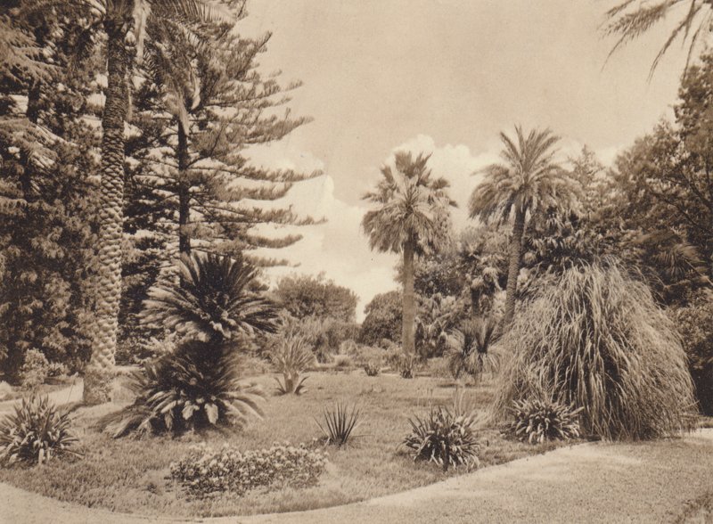 Sicília / Sicília: Villa Tasca, Palermo (fotografia a preto e branco) de Italian Photographer